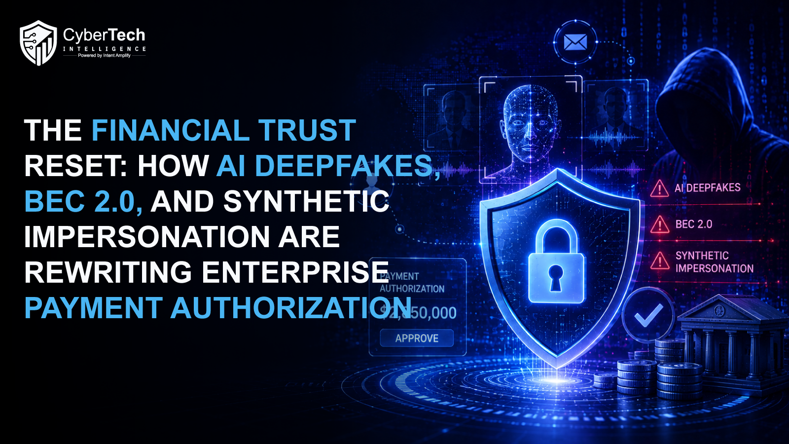 The Financial Trust Reset: How AI Deepfakes, BEC 2.0, and Synthetic Impersonation Are Rewriting Enterprise Payment Authorization