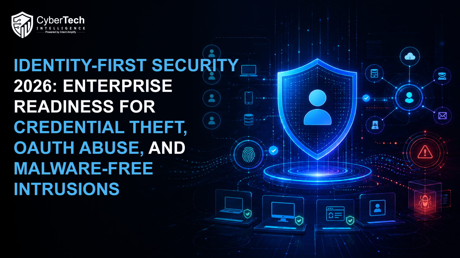 Identity-First Security 2026: Enterprise Readiness for Credential Theft, OAuth Abuse, and Malware-Free Intrusions
