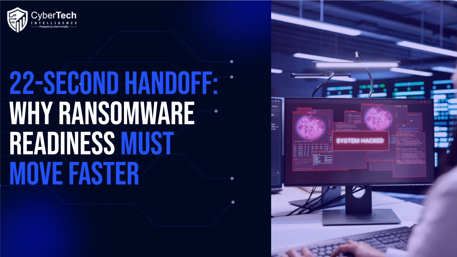 The 22-Second Handoff: Why Ransomware Readiness Must Move Faster