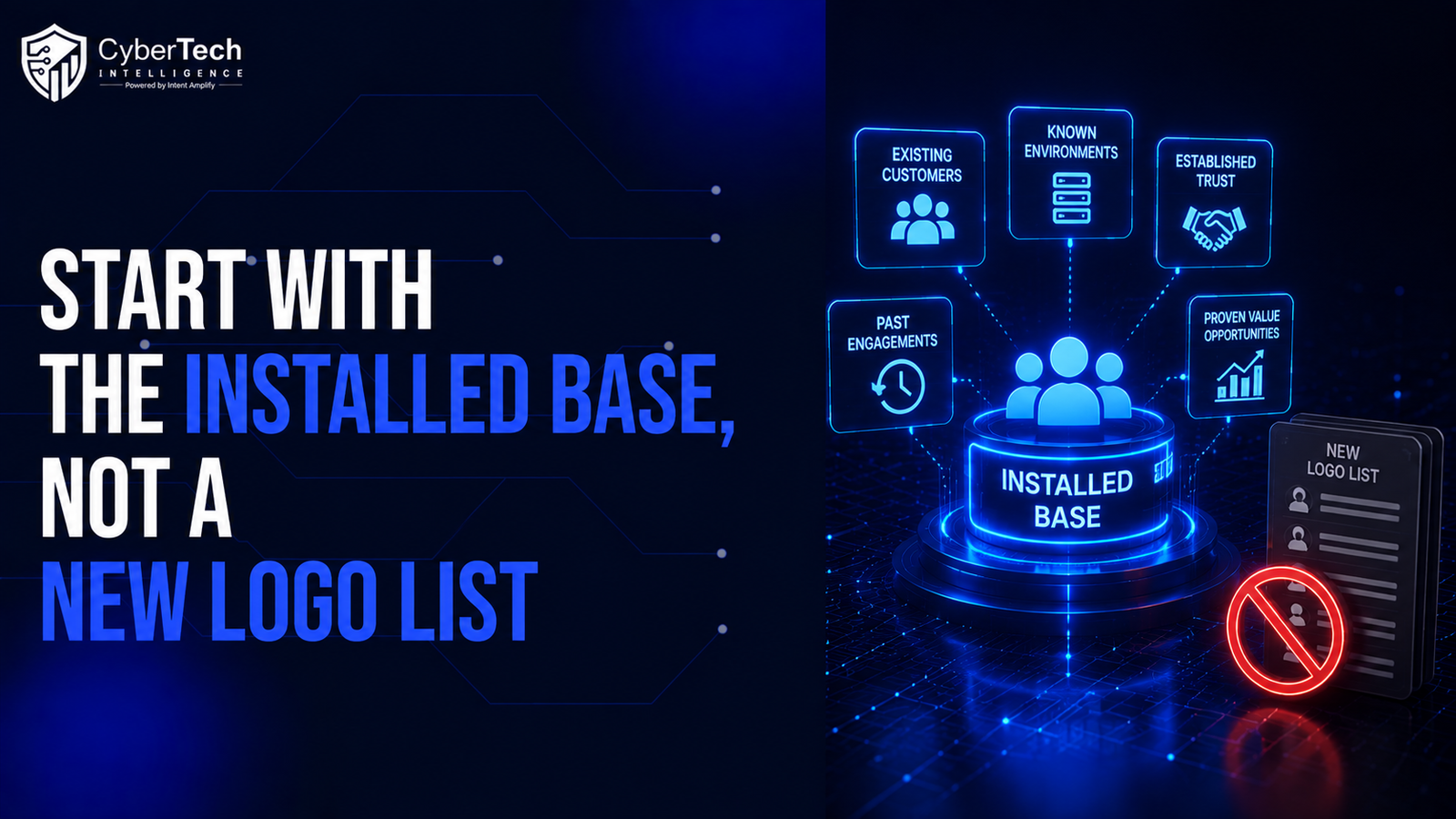 Start With the Installed Base, Not a New Logo List