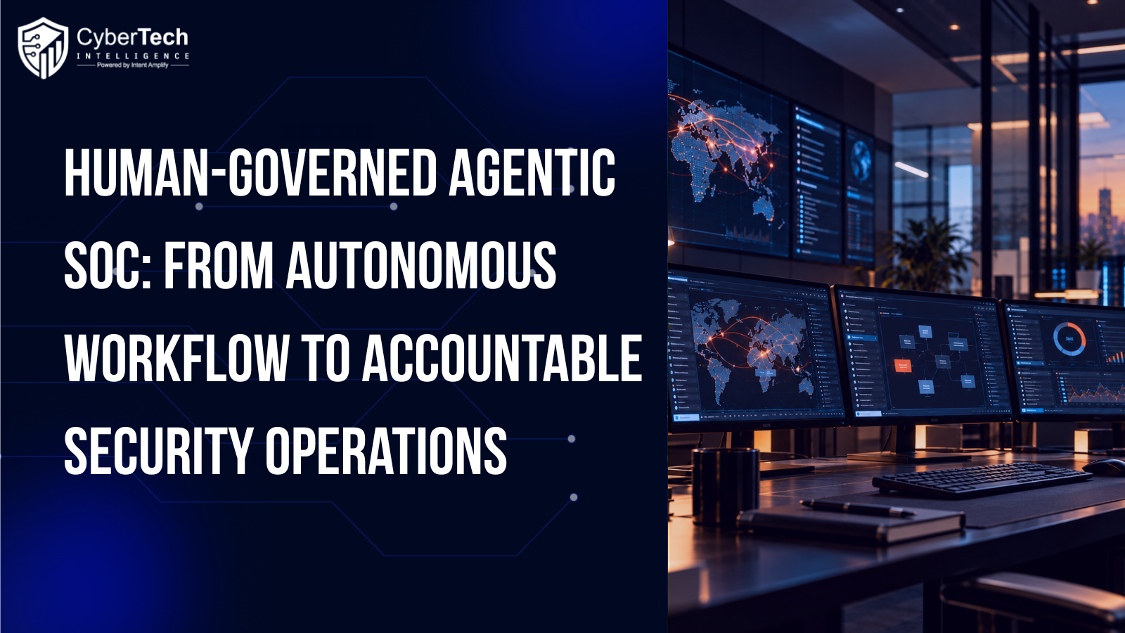 Human-Governed Agentic SOC: From Autonomous Workflow to Accountable Security Operations
