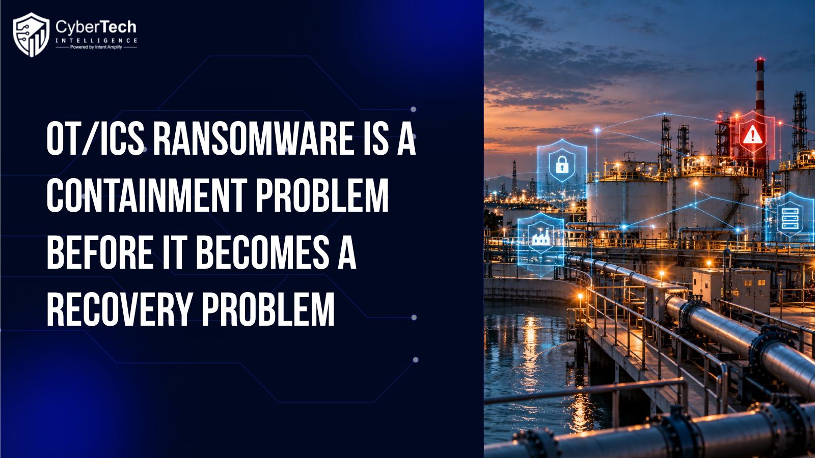 OT/ICS Ransomware Is a Containment Problem Before It Becomes a Recovery Problem