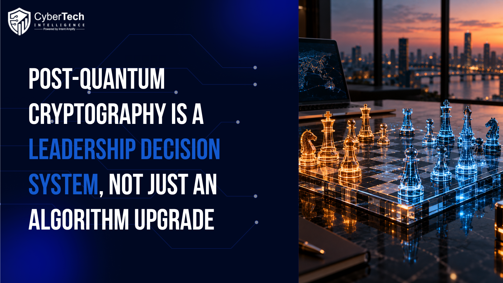 Post-Quantum Cryptography Is a Leadership Decision System, Not Just an Algorithm Upgrade