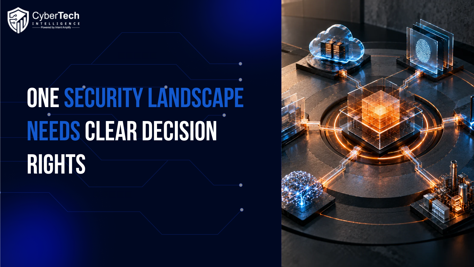 One Security Landscape Needs Clear Decision Rights